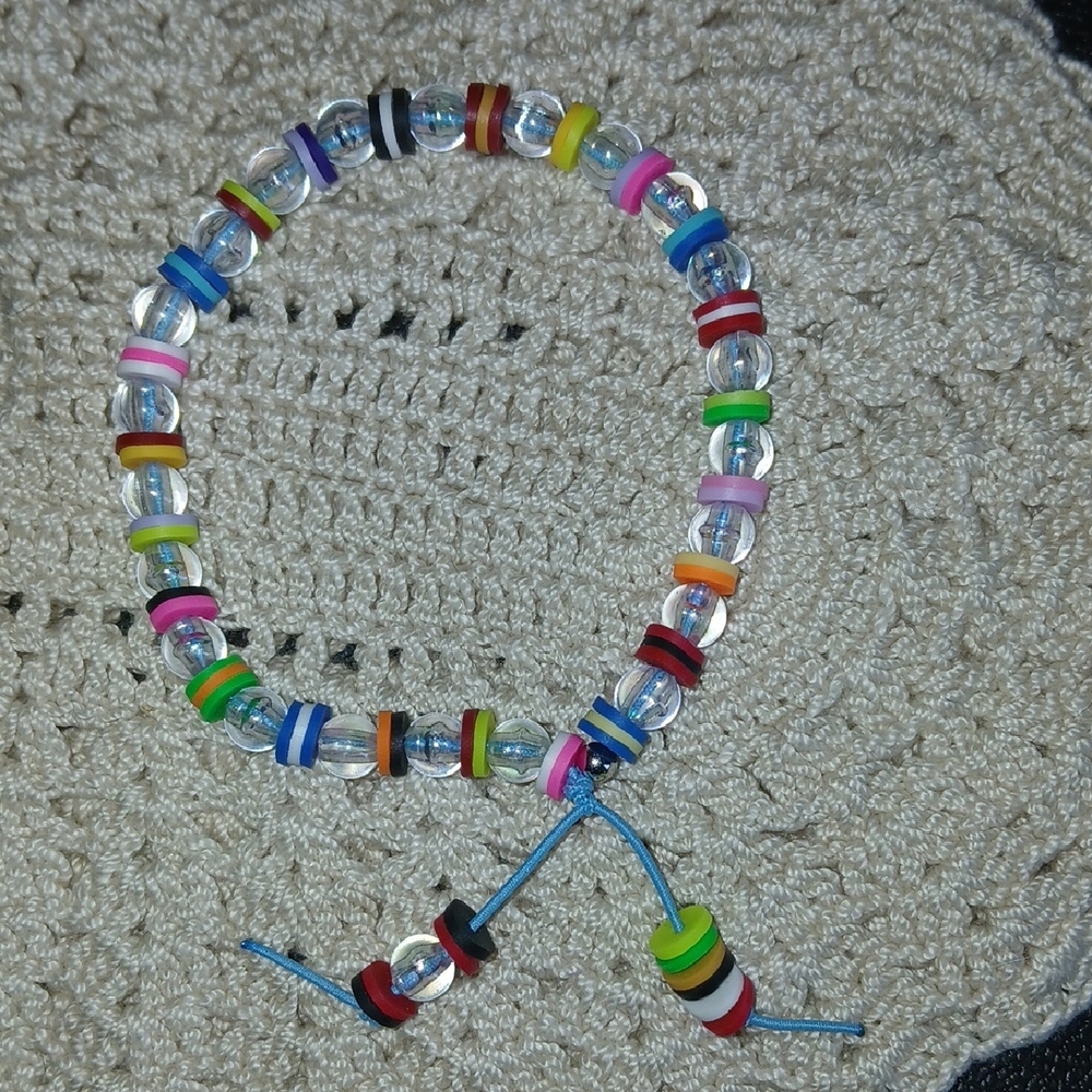 Colorful Beaded Kids Bracelet